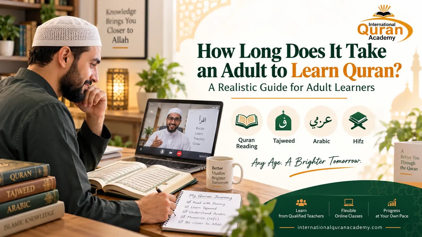 How Long Does It Take an Adult to Learn Quran?