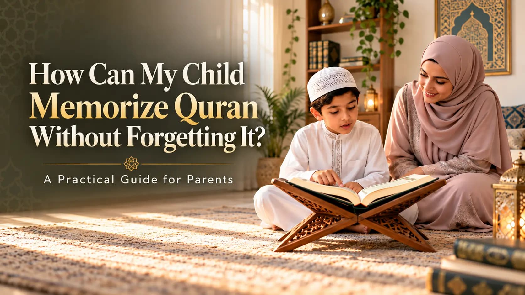 How Can My Child Memorize Quran Without Forgetting It? A Complete Guide for Parents
