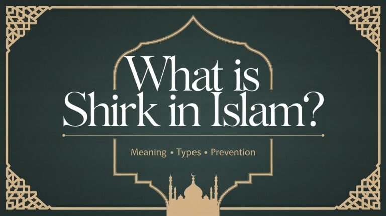 Read more about the article What is Shirk in Islam? Meaning, Types, and Prevention