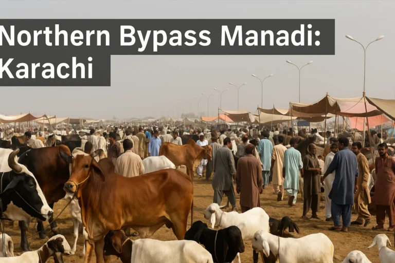 Read more about the article Karachi’s Northern Bypass Mandi: A Extensive Overview of 2025’s Largest Cattle Market