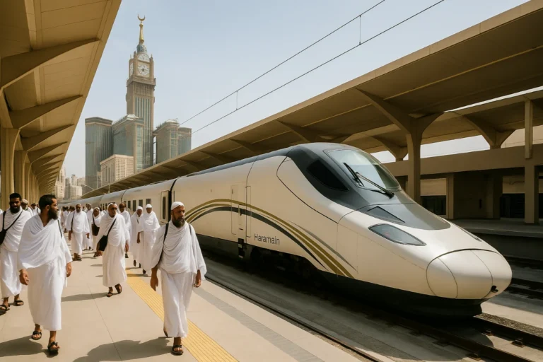 Read more about the article Saudi Arabia Adds 400,000 Extra Seats to Haramain Railway for Hajj 2025