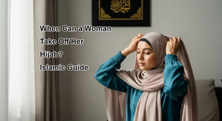Read more about the article When Can a Woman Take Off Her Hijab? Islamic Guide