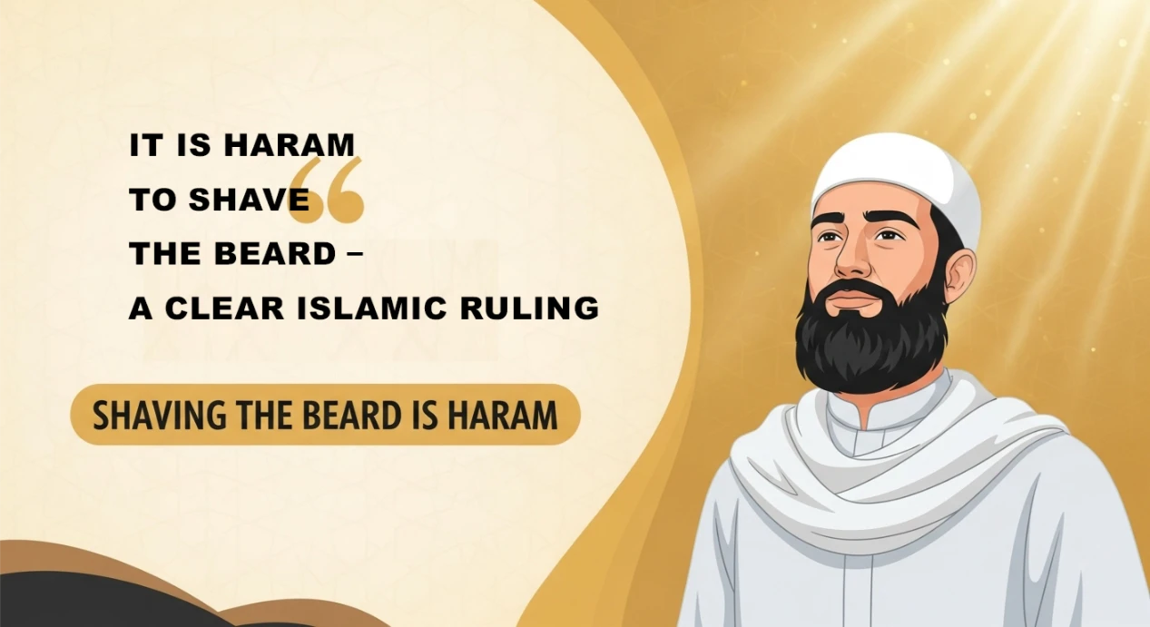 You are currently viewing It Is Haram to Shave the Beard – A Clear Islamic Ruling